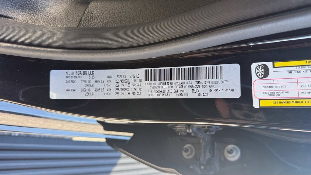 2020 RAM 1500 Laramie