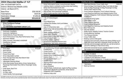 2024 Chevrolet Malibu 1LT