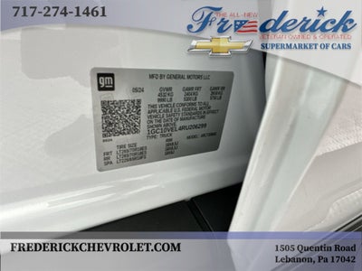 2024 Chevrolet Silverado EV Work Truck