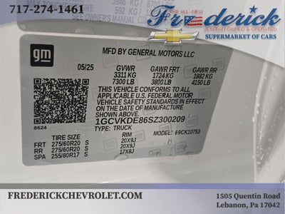 2025 Chevrolet Silverado 1500 LT