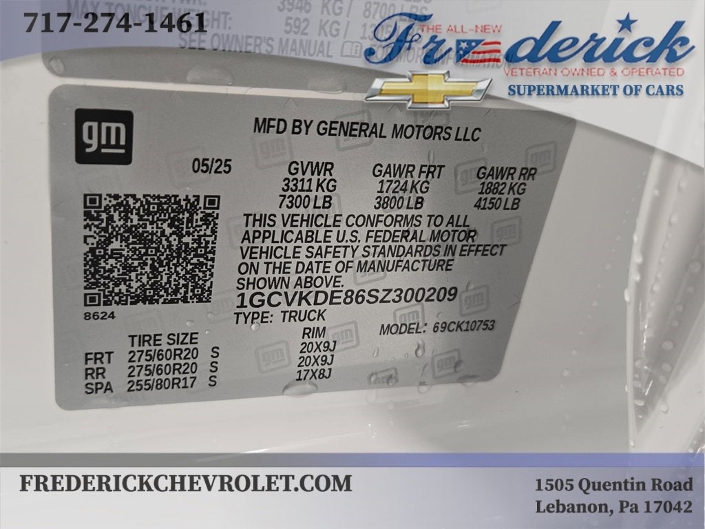 2025 Chevrolet Silverado 1500 LT