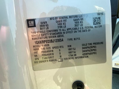 2011 GMC Acadia SLE