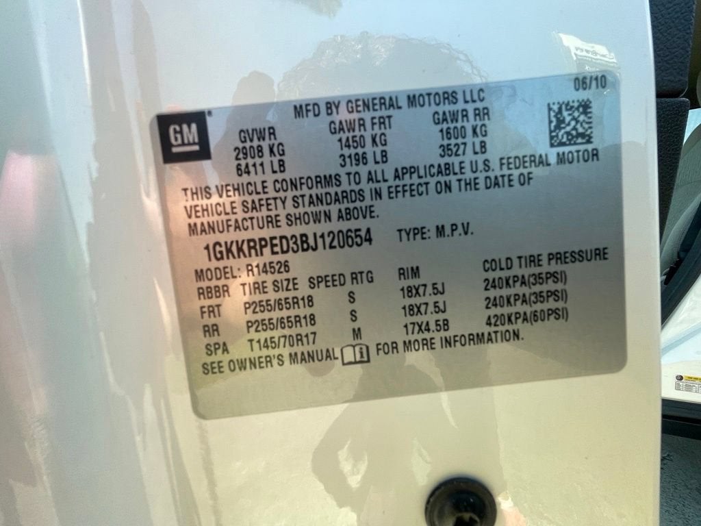 2011 GMC Acadia SLE