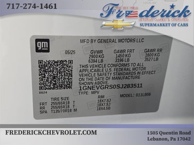 2025 Chevrolet Traverse LT