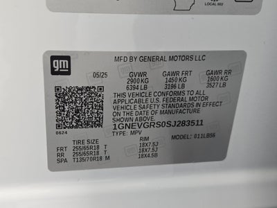 2025 Chevrolet Traverse LT