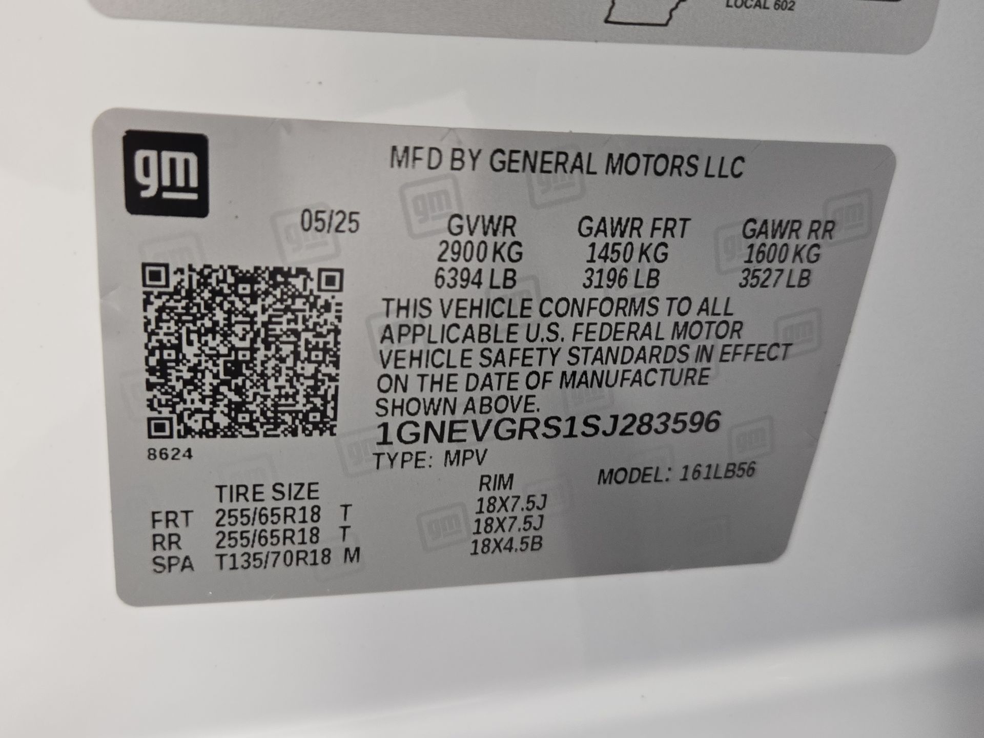 2025 Chevrolet Traverse LT