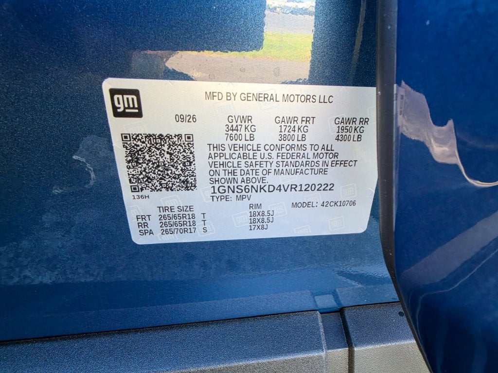 2027 Chevrolet Tahoe LT