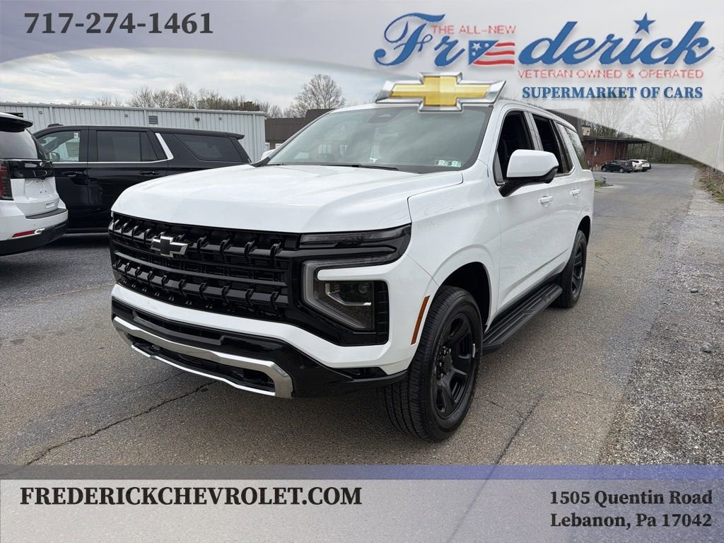 2026 Chevrolet Tahoe Police Package Commercial