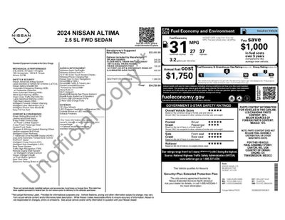2024 Nissan Altima SL FWD