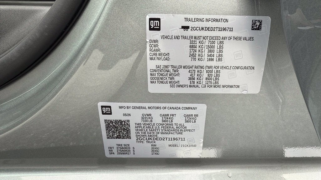 2026 Chevrolet Silverado 1500 LT