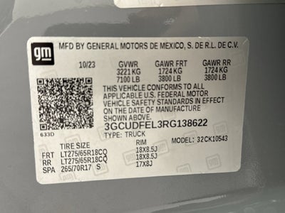 2024 Chevrolet Silverado 1500 LT Trail Boss