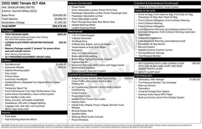 2022 GMC Terrain SLT