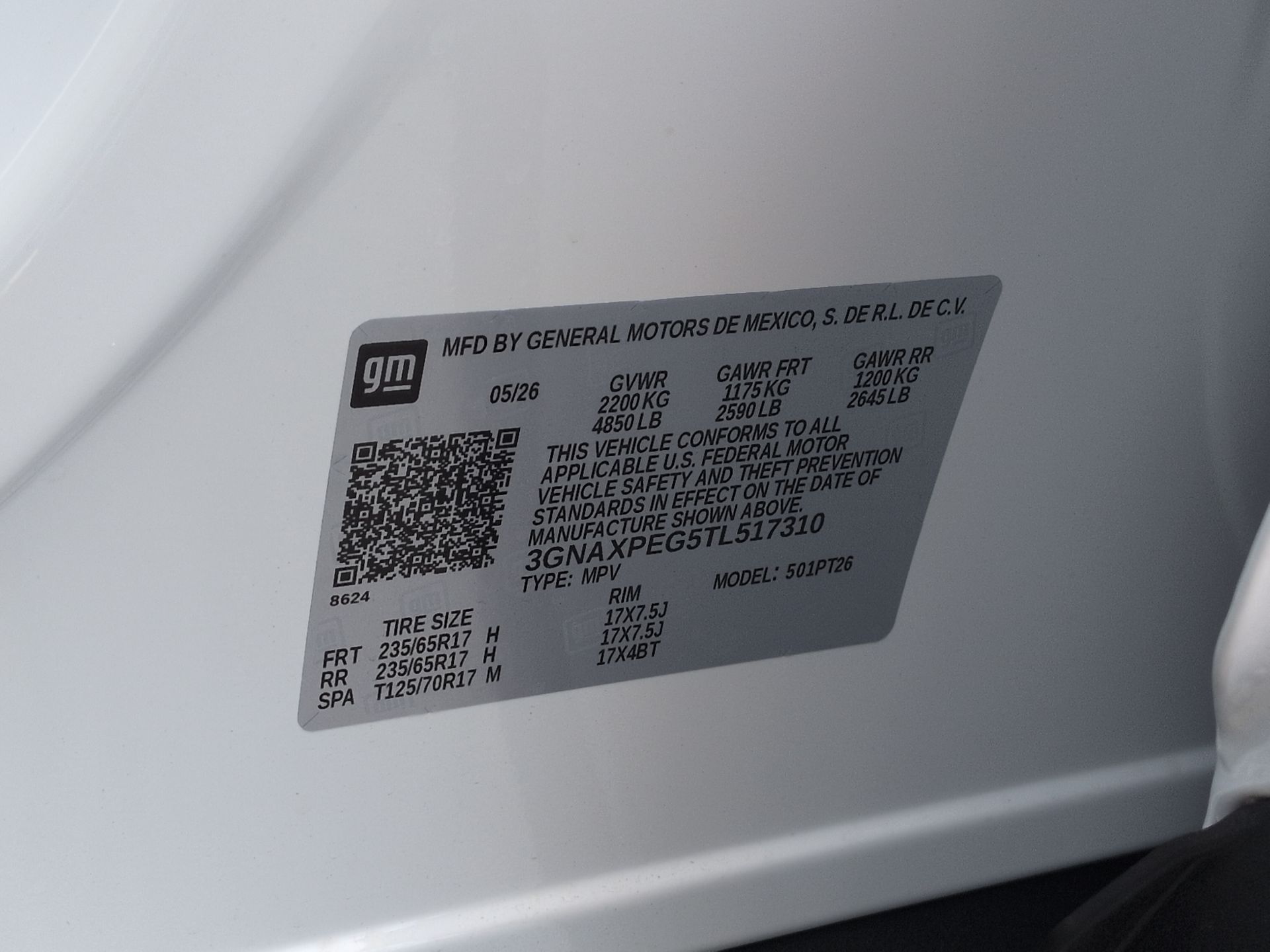 2026 Chevrolet Equinox LT