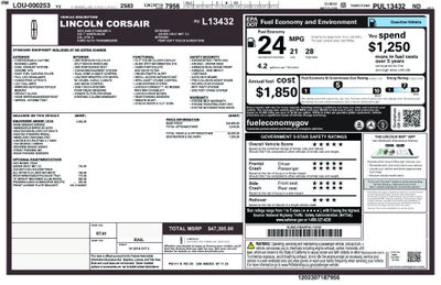 2023 Lincoln Corsair Standard