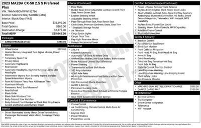 2023 Mazda Mazda CX-50 2.5 S Preferred Plus