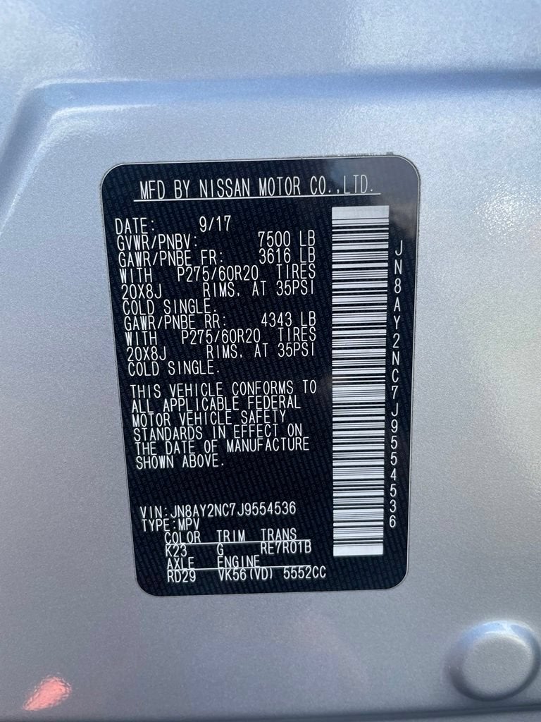 2018 Nissan Armada SL