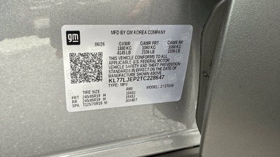 2026 Chevrolet Trax 2RS