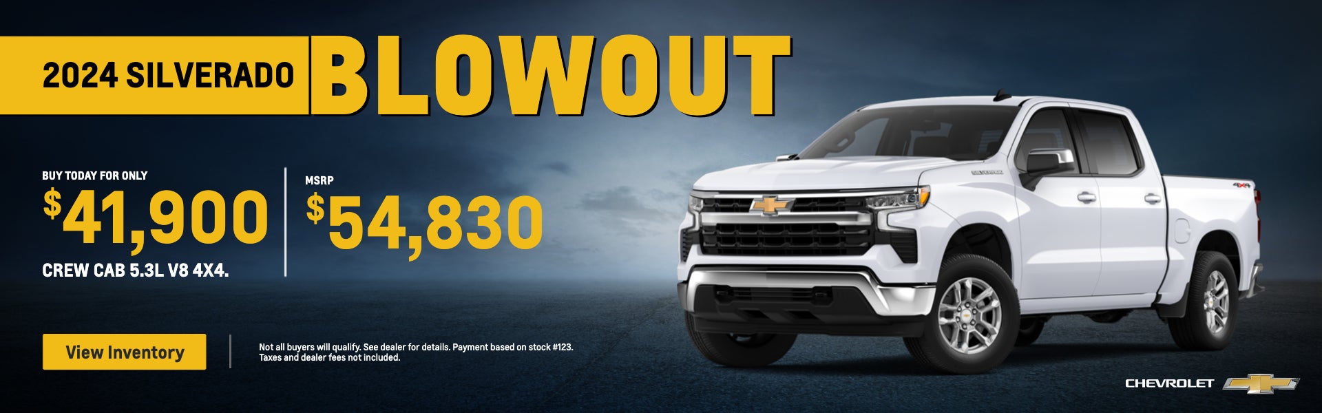 2024 Silverado Blowout