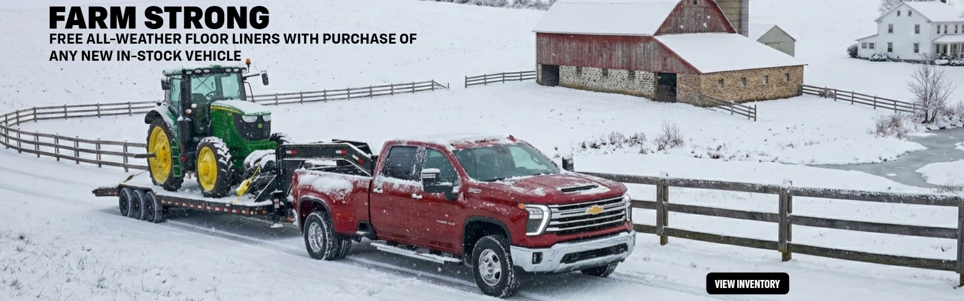 Farm Strong Free All-Weather Floor Liners with Purchase of A